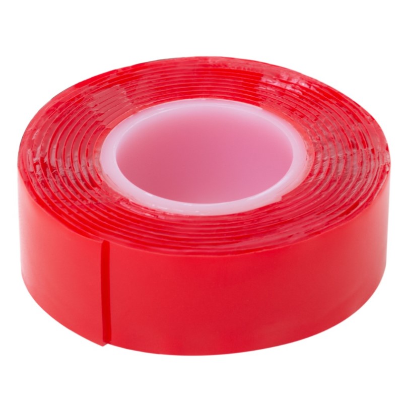 Лента клейкая двусторонняя Master Color Power Transparent, 19 мм x 1.5 м, цвет прозрачный