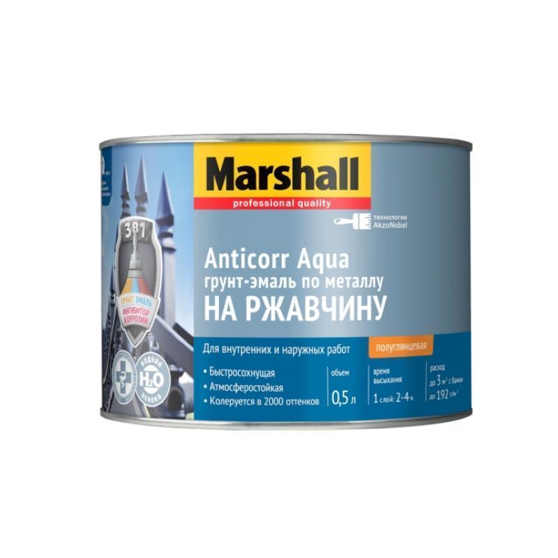 Грунт-эмаль ANTICORR AQUA BW 0,5л