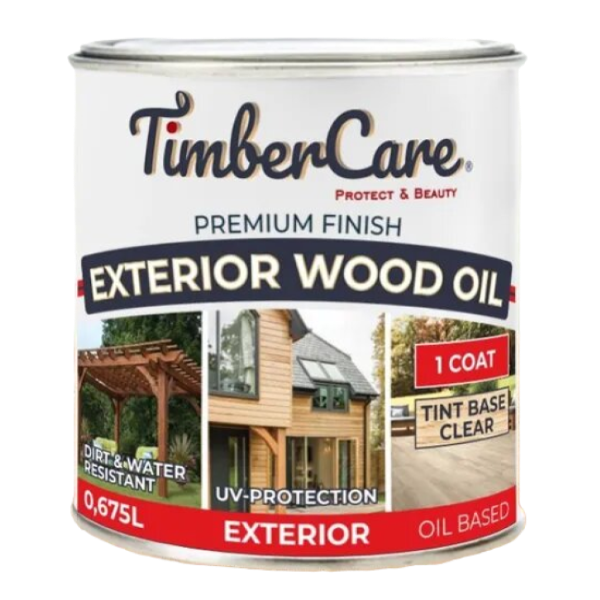 Масло защитное д-наружных работ TimberCare Exterior Wood Oil (цвет- прозрачный), банка 0,675л