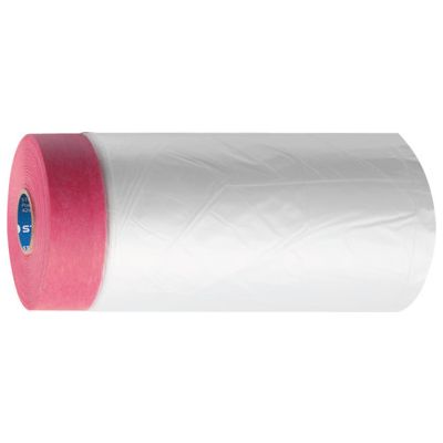 Укрывачная пленка  с красной лентой  140*33 м, УФ- 180 дней