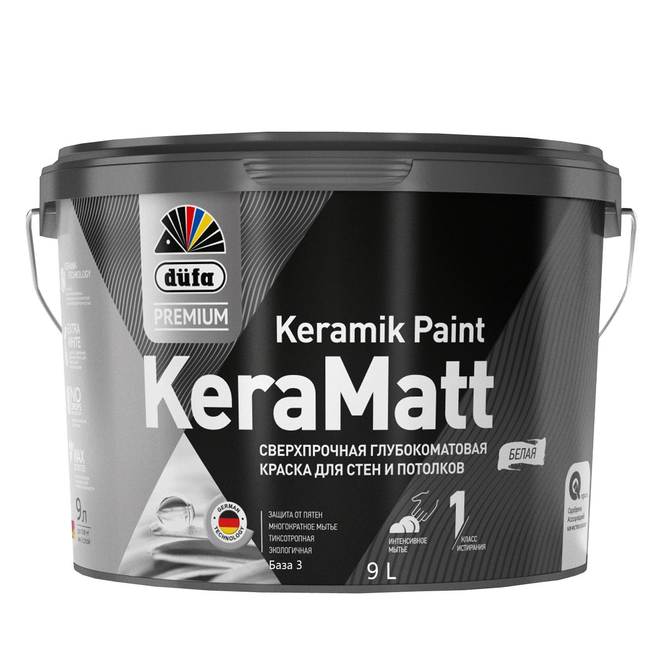DufaPremium ВД краска KeraMatt  база3  9л