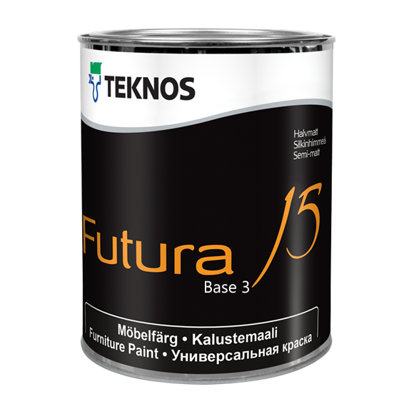 FUTURA 15 BASE PAINT 3 уретано-алкидная краска для мебели 0,9