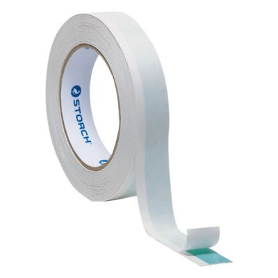 двусторонняя малярная лента PVC 0,13 GN-WH AC UV30 25ммx25м