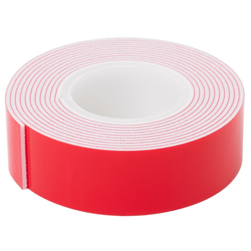 Лента клейкая двусторонняя ультра-сильная Master Color Ultra Power, 19 мм x 1,5 м, цвет белый