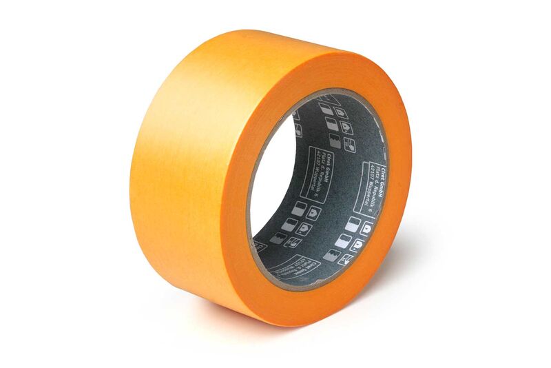 Малярная ленты из японской бумаги желтая 60 дней 50*50 м