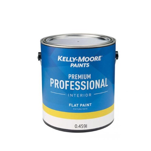 Краска-тестер для KELLY-MOORE Premium Professional Interior (цвет: white base, flat), банка 0,459л