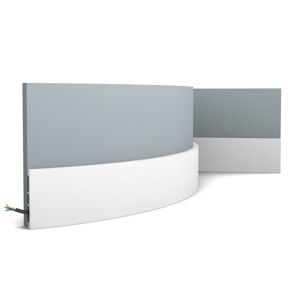 SX163F плинтус гибкий Дюрополимер 200 х 10,2 х 1,3