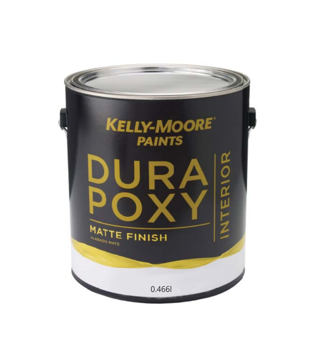 Краска-тестер для KELLY-MOORE DuraPoxy Interior (цвет: white base, matte), банка 0,466л