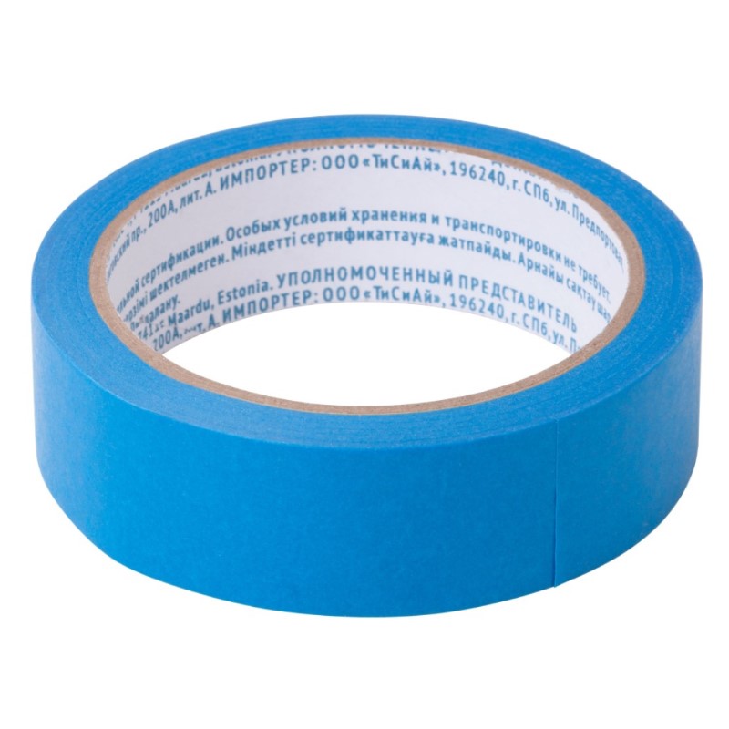 Малярная лента синяя, для наружных работ, 25 мм x 25 м