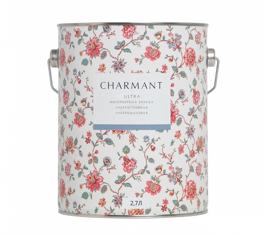 Краска Charmant Ultra ультраматовая акрил-уретановая, база А 2,7 л