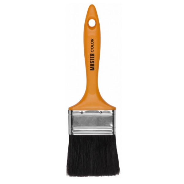 Кисть флейцевая, ХАЛЯЛЬ, ширина 70 мм,  толщ. 16 мм, 30% черный конский волос+ 70% ПБТ