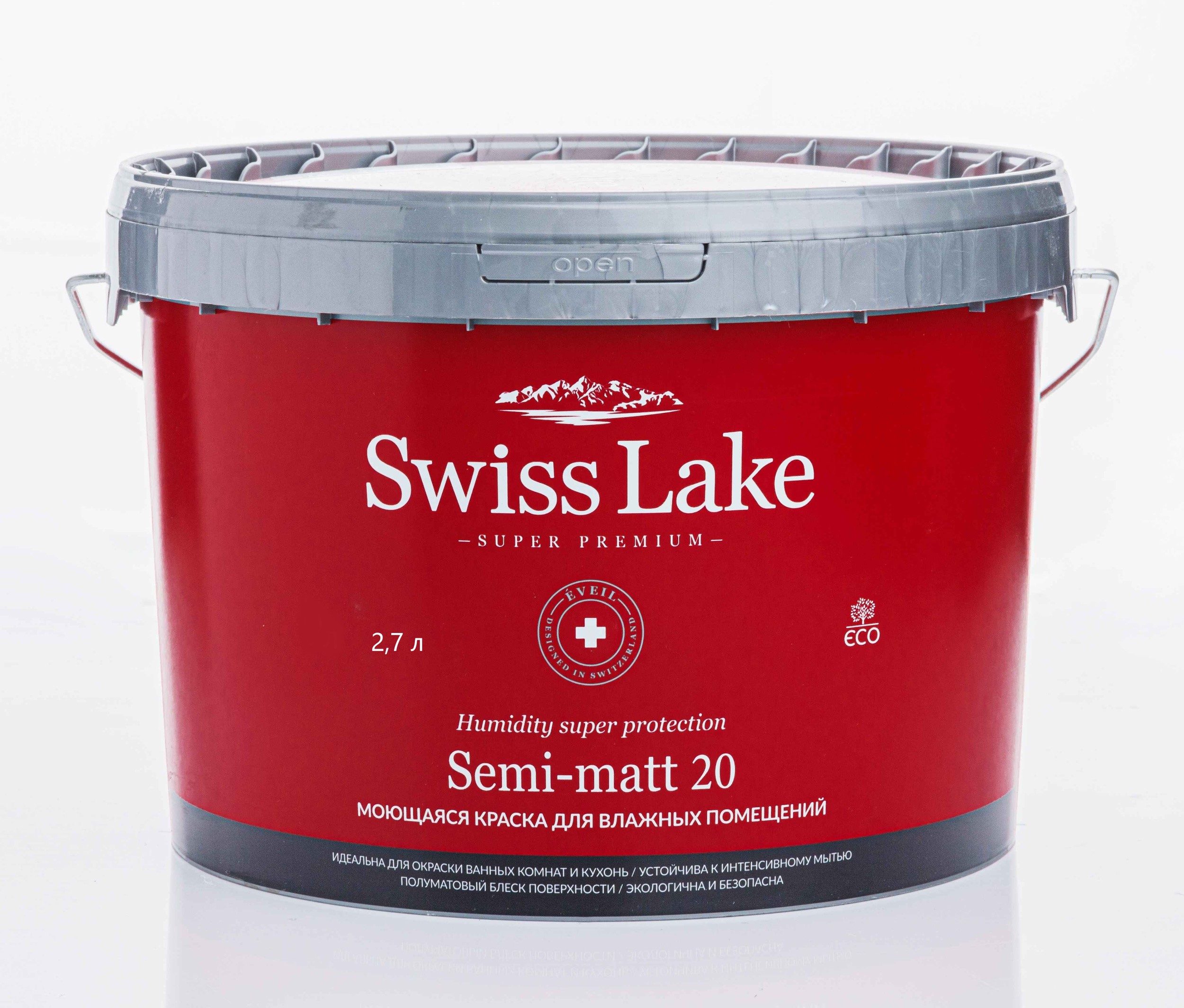 Swiss Lake Semi-matt 20 база А 2,7 л