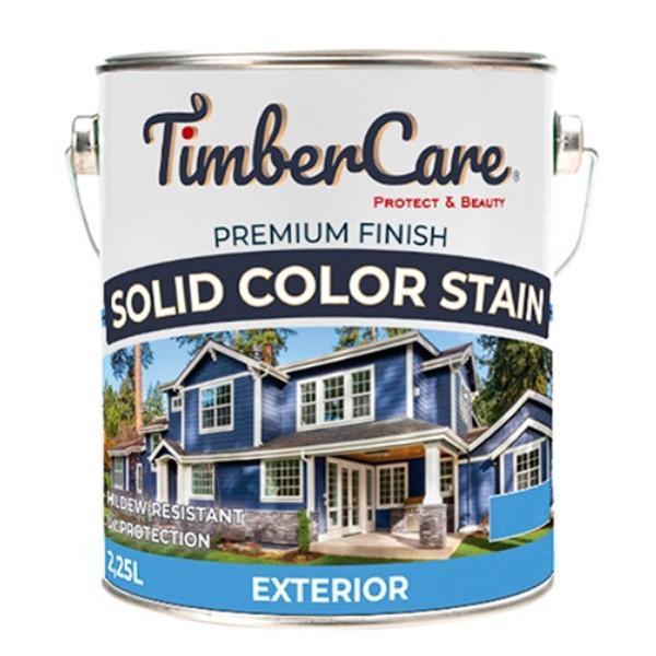 Покрытие суперстойкое кроющее TimberCare Solid Color Stain (цвет- Прозрачн-Clear base), банка 2,25л