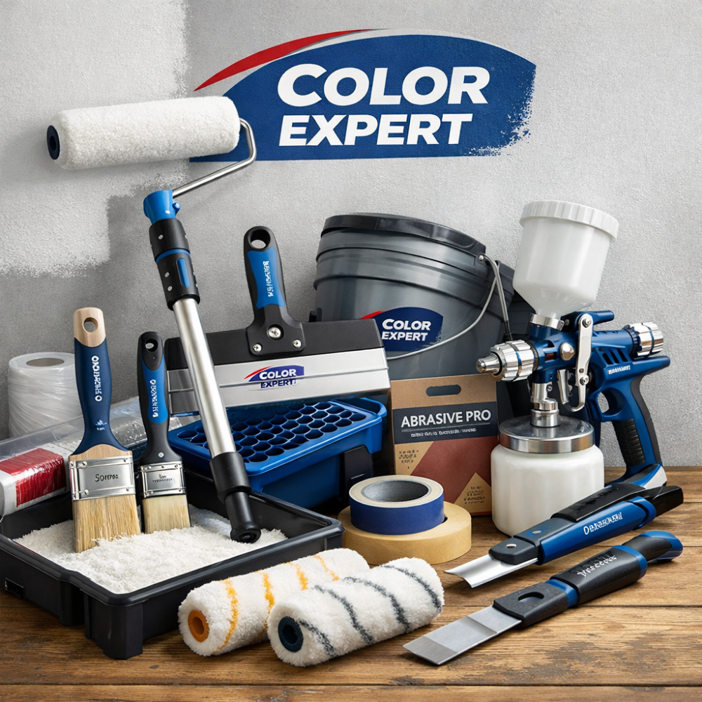 Малярные инструменты Color Expert: комфорт, точность и долговечность