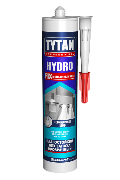 TYTAN клей монтажный  HYDRO FIX (310 мл)  бесцветный