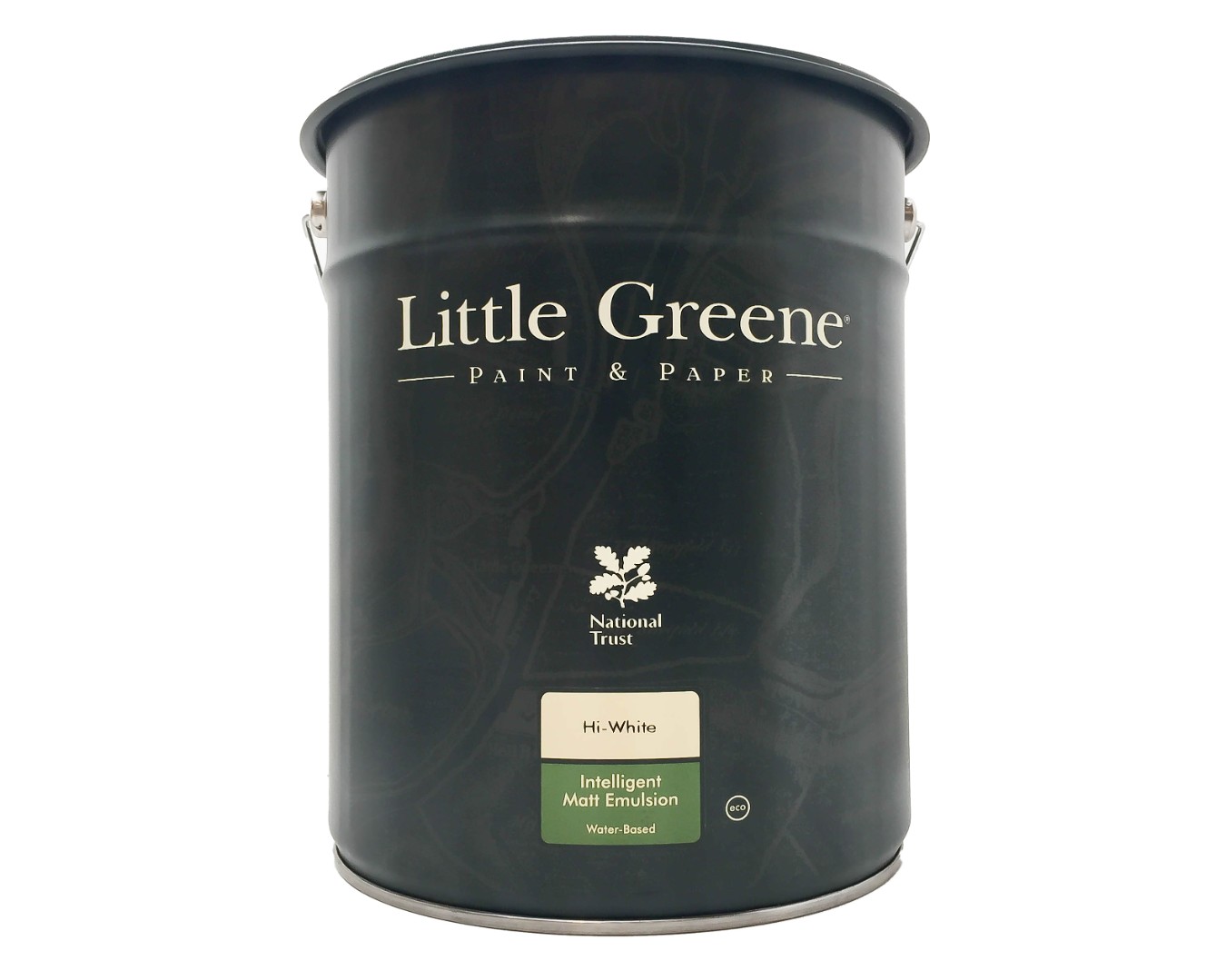 Краска в/э матовая Ultimatt белая 10л, Intelligent Matt Emulsion, Little Greene