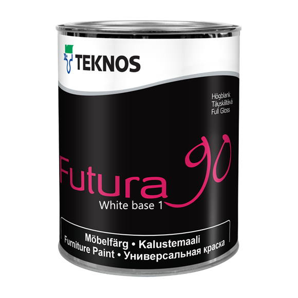 FUTURA 90 WHITE BASE PAINT 1 желеобразная уретано-алкидная лаковая краска  0,9