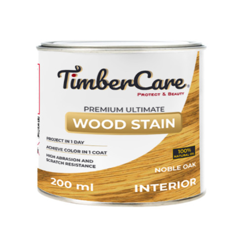 Тонирующее масло TimberCare Wood Stain (цвет- Благородный дуб- Noble oak), банка 0,2л