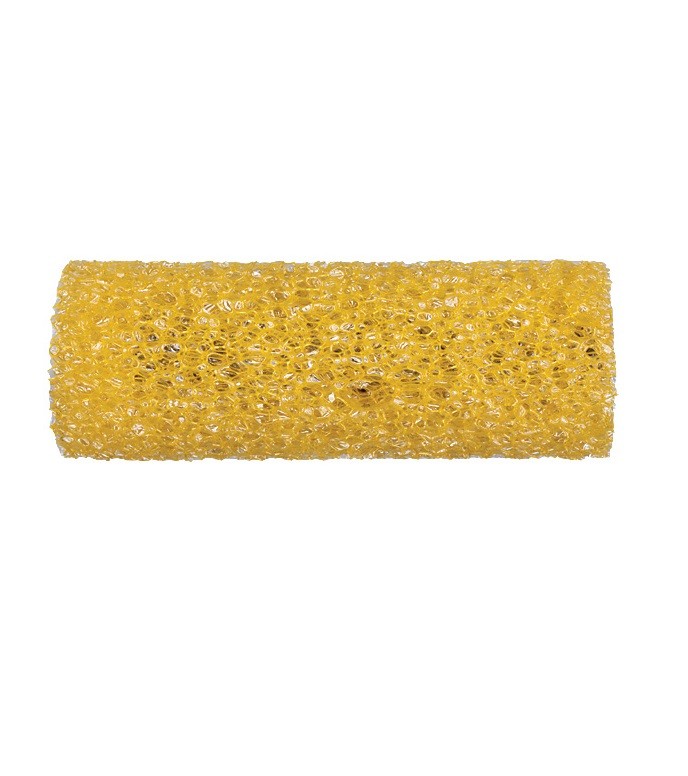 Валик, 10 см., ядро 35 мм,  структурный поролон грубый, крупнопористый, под 6 мм ручку.