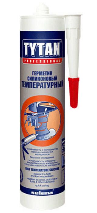 TYTAN герметик высокотемпературный, (310 мл), красный (КНР)
