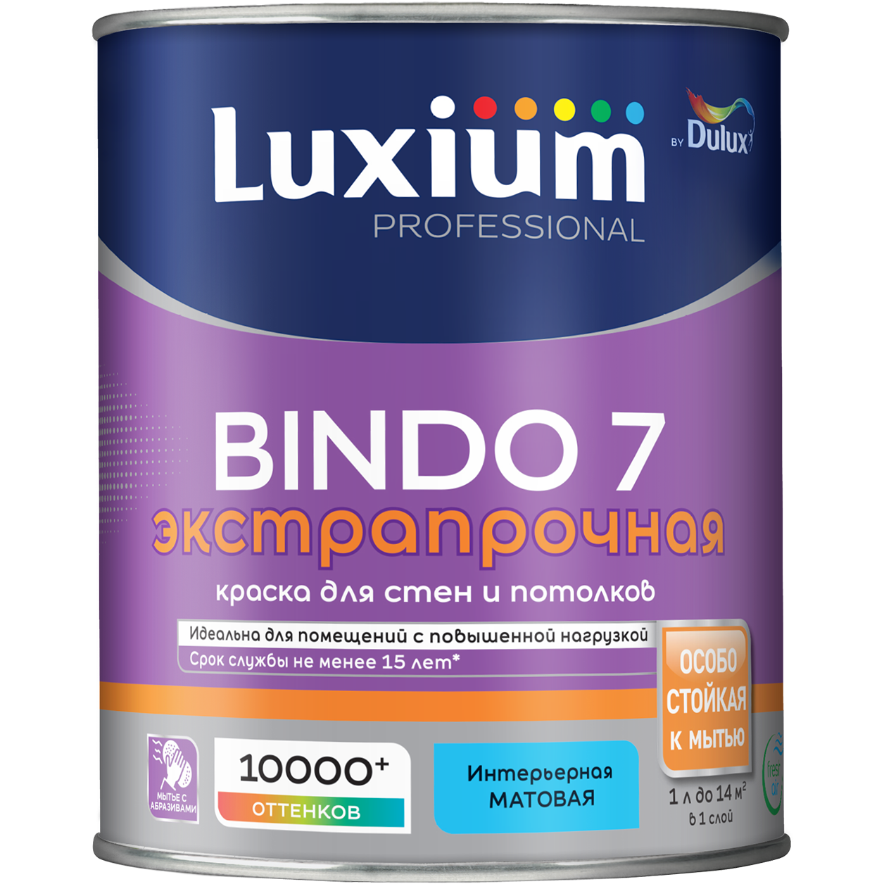 Краска Luxium Prof Bindo 7 мт BC 0,9л