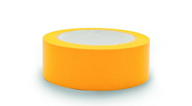 Лента рисовая 38ммx50м золотая акрил.клей,UV60, 8,5мк,терм.60